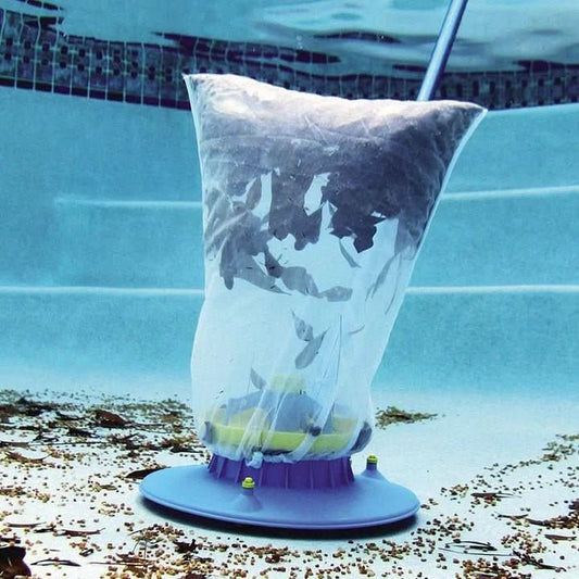 Chemiefreier Poolreiniger mit kraftvoller Saugkraft für Blätter und Schmutz