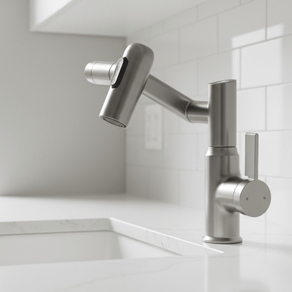 360° Intelligenter Wasserhahn mit LED-Temperaturanzeige