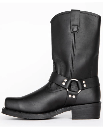 Herren Robuste Stiefel mit Geschirr und wasserdichtem Leder