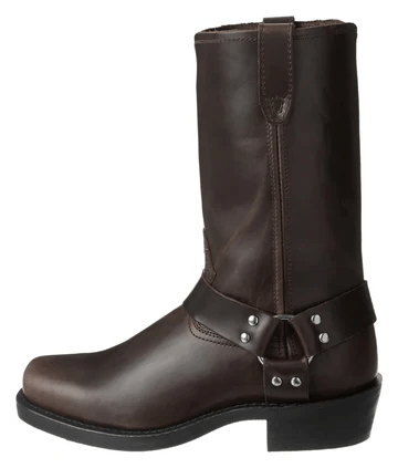 Herren Robuste Stiefel mit Geschirr und wasserdichtem Leder