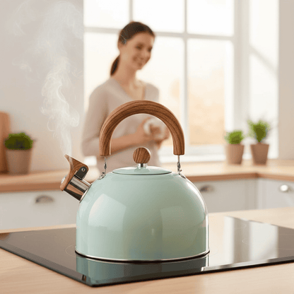 Klassischer 3L Pfeifkessel mit elegantem Design