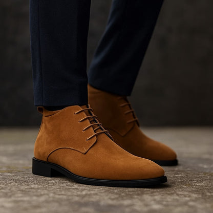 Men's Suede Desert Boots | Flat