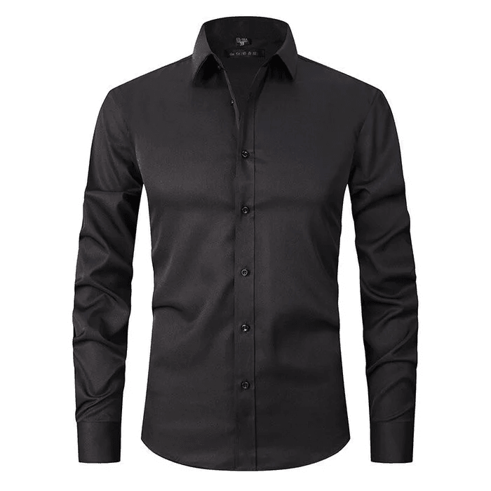 Herren Faltenfreies Hemd | Langarm