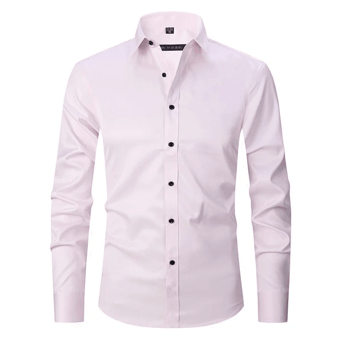 Herren Faltenfreies Hemd | Langarm
