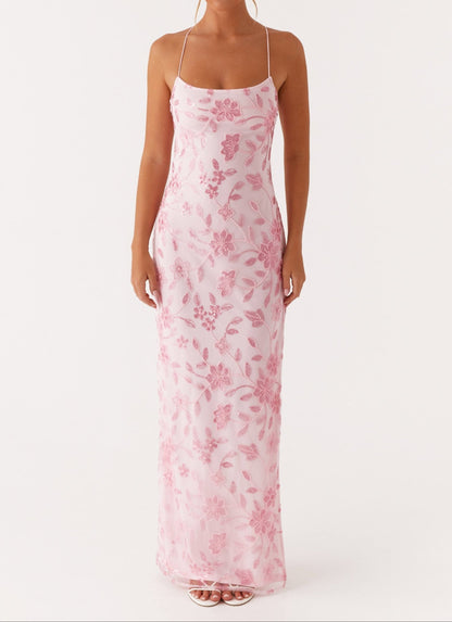 Florencia Maxi Kleid - Pink