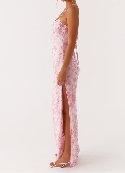Florencia Maxi Kleid - Pink