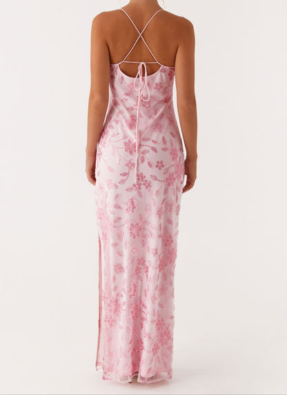 Florencia Maxi Kleid - Pink