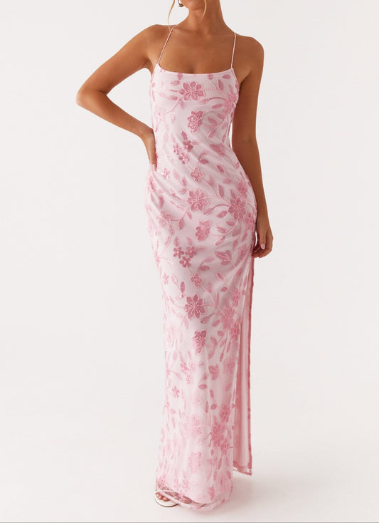 Florencia Maxi Kleid - Pink