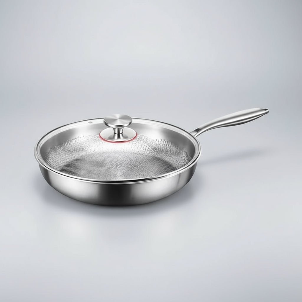 Titan-Hammered Antihaft-Bratpfanne für Induktionskochfelder und moderne Küchen