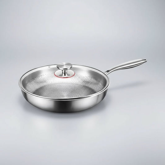 Titan-Hammered Antihaft-Bratpfanne für Induktionskochfelder und moderne Küchen