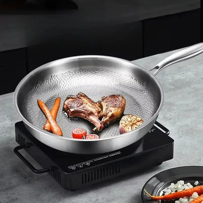 Titan-Hammered Antihaft-Bratpfanne für Induktionskochfelder und moderne Küchen