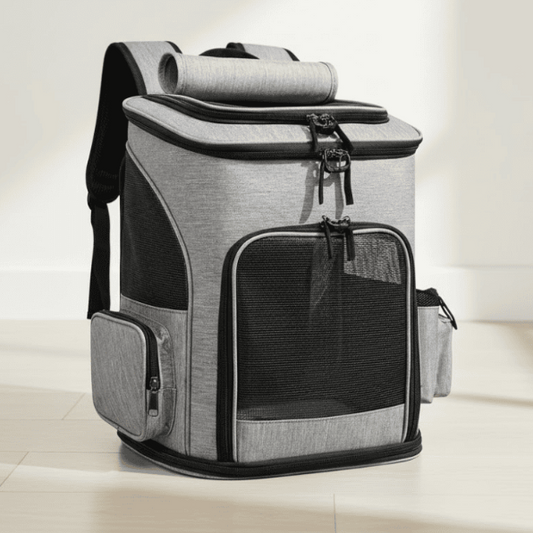 Bequemer Katzen-Rucksack mit Sichtfenster
