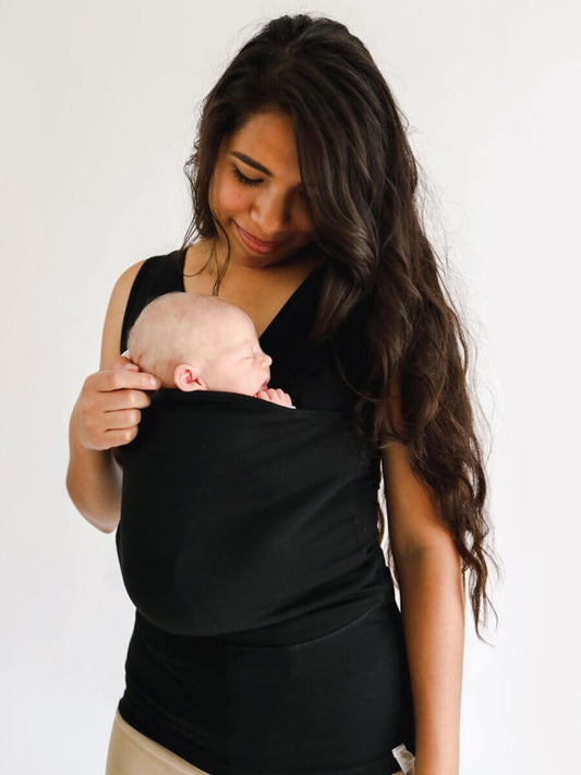 Bequeme Babytrage T-Shirt für den ganzen Tag
