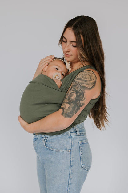 Bequeme Babytrage T-Shirt für den ganzen Tag
