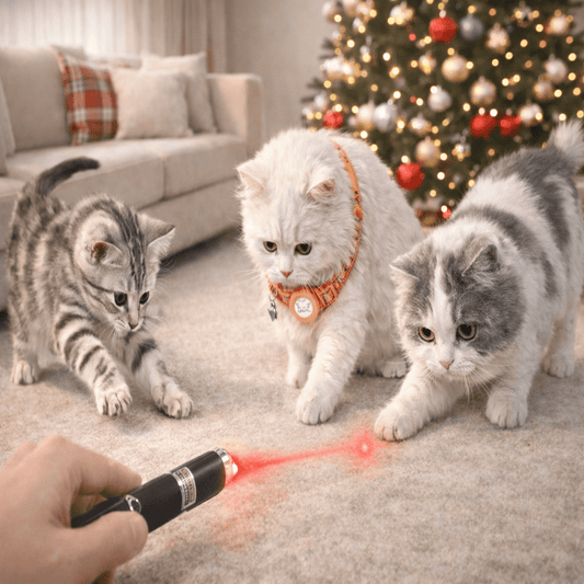 Mini LED Laserpointer & Taschenlampe 2-in-1 Haustier-Spielzeug
