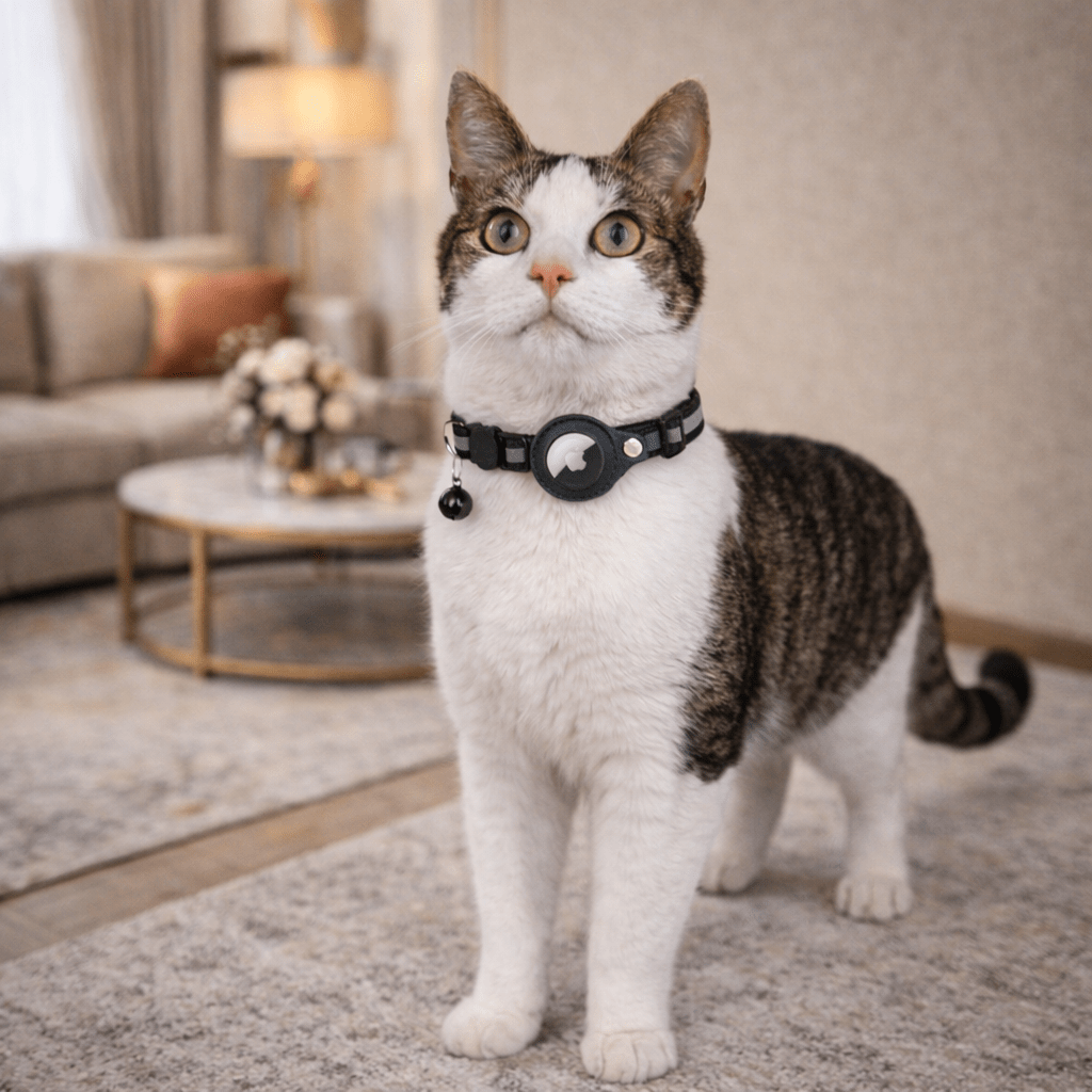 GPS-Tracker-Halsband für Katzensicherheit und Sichtbarkeit