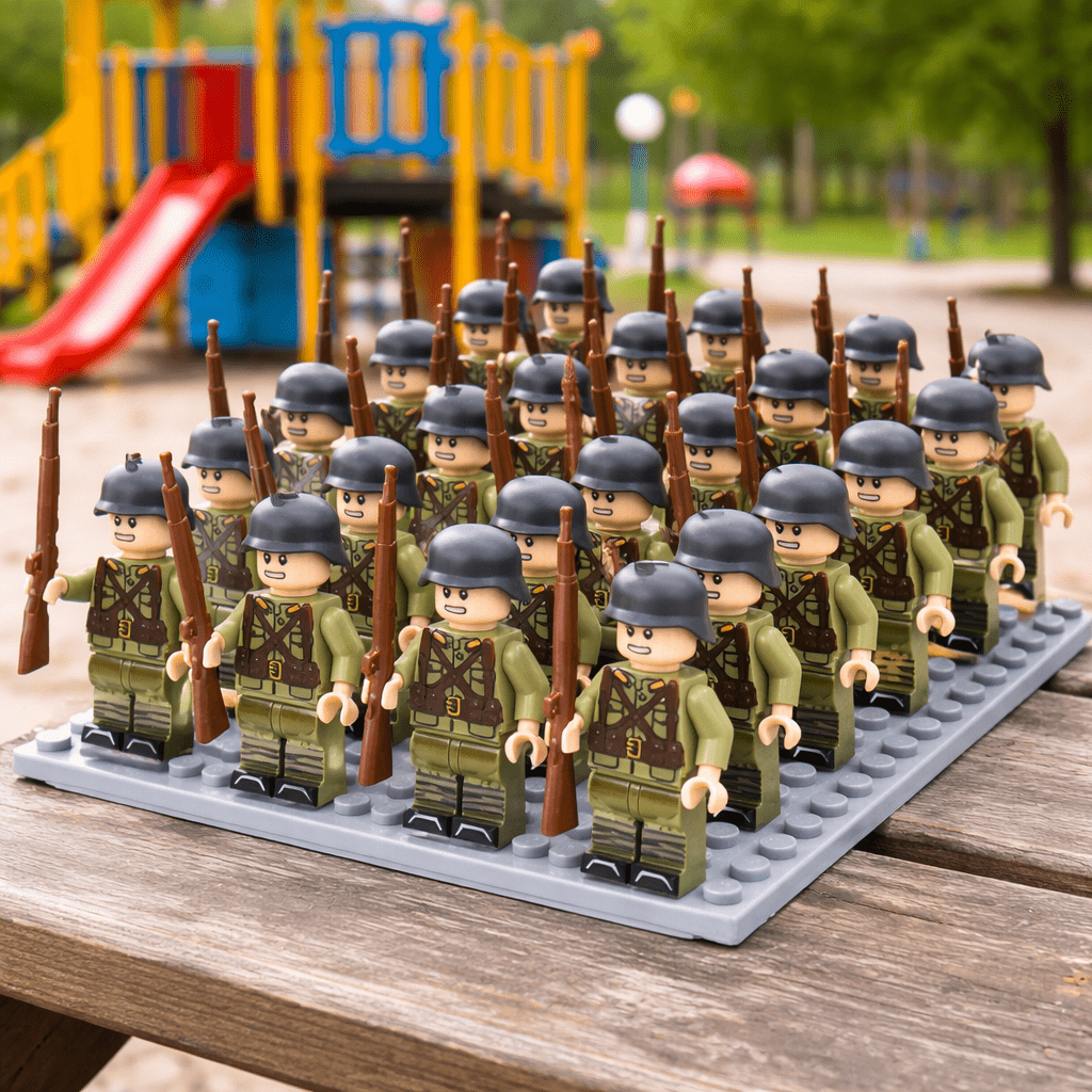 21-teiliges Figuren-Bauset für Kinder und Sammler