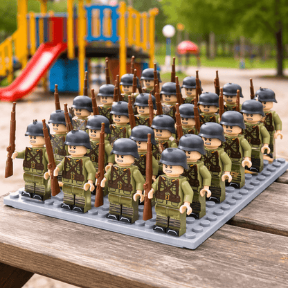 21-teiliges Figuren-Bauset für Kinder und Sammler