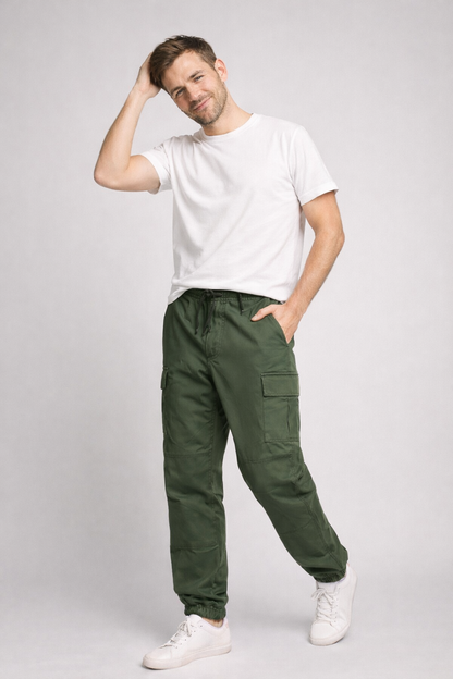 Herren Cargo Sommerhose | mit Mehreren Taschen