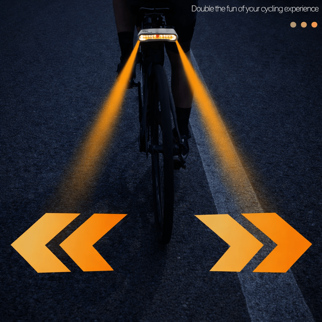 Intelligentes Fahrrad-Rücklicht mit Alarmfunktion
