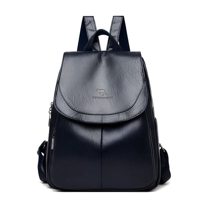 Damen Leder Rucksack – Stilvoll und Funktional | Ideal für den täglichen Gebrauch und das Büro