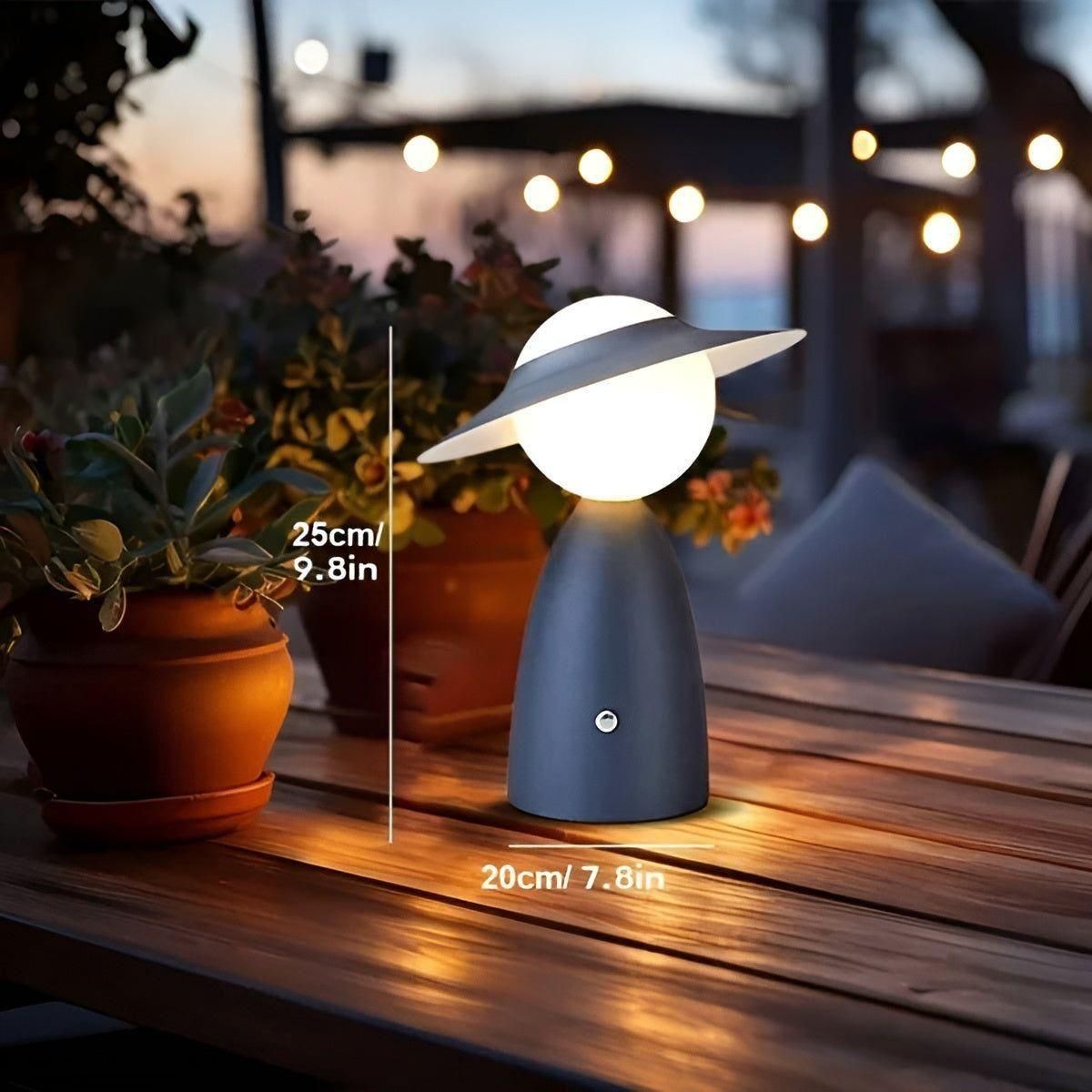 Tragbare Wireless-Lade-Tischlampe für den Hausgebrauch