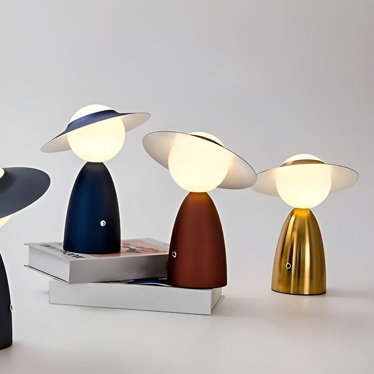 Tragbare Wireless-Lade-Tischlampe für den Hausgebrauch