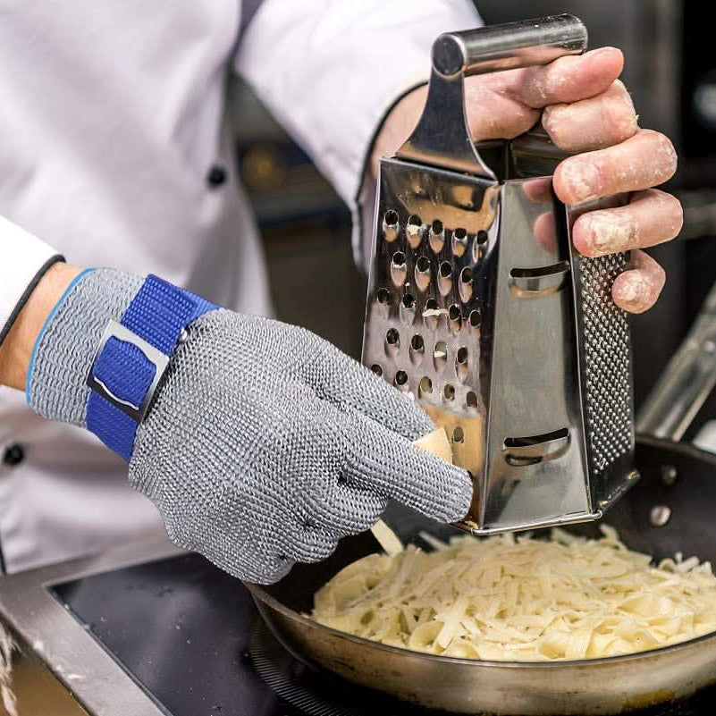 Edelstahl-Sicherheitshandschuhe mit maximaler Schnittfestigkeit