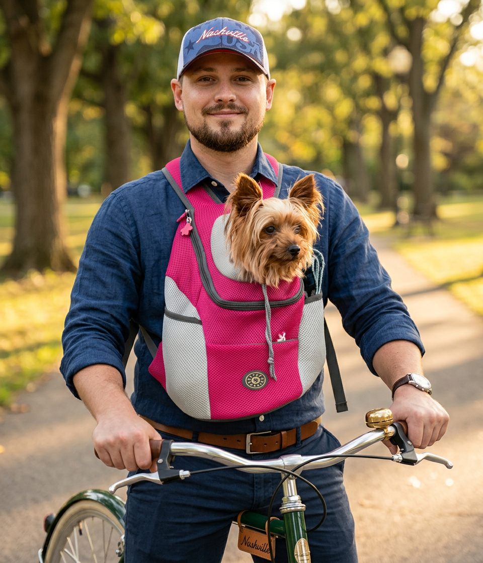 Ergonomischer Hundeträgerucksack mit Komfortpolsterung