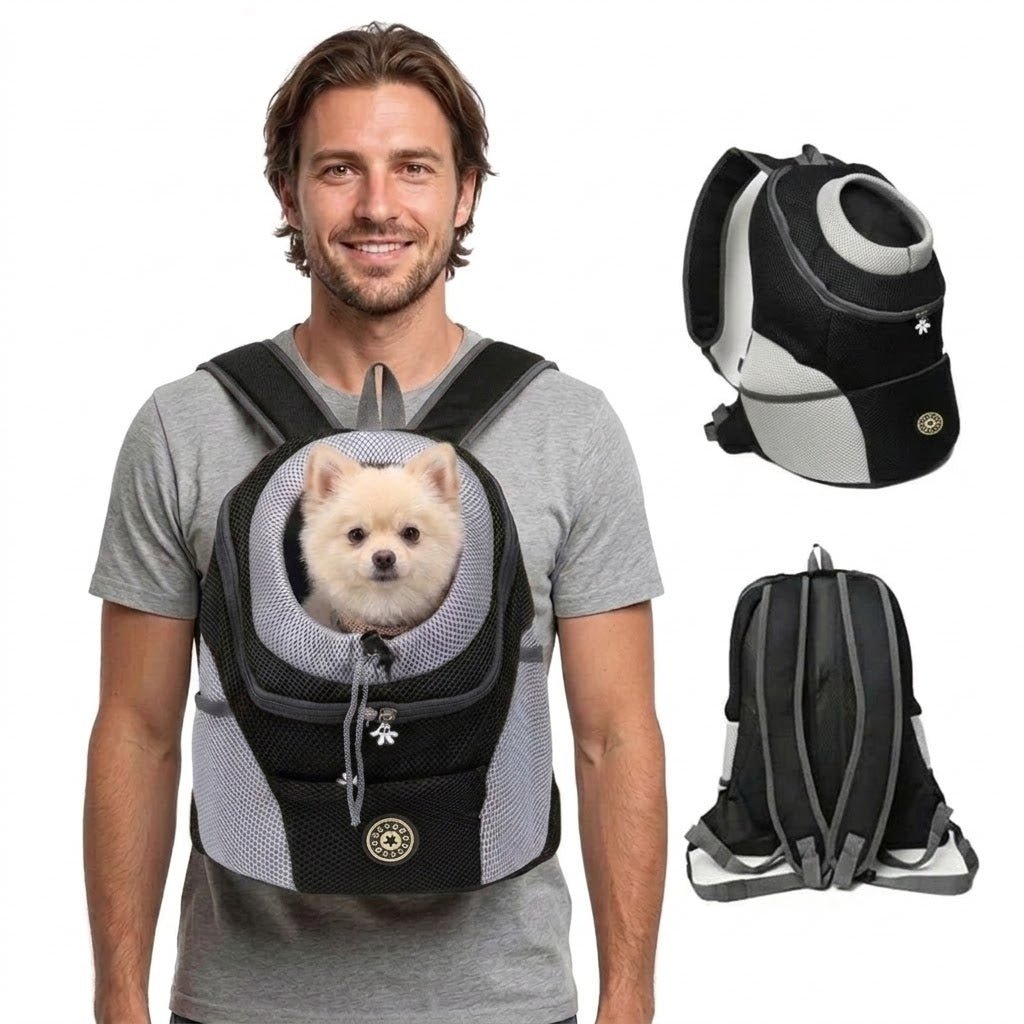 Ergonomischer Hundeträgerucksack mit Komfortpolsterung