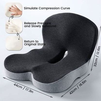 Ergonomisches Lendenkissen für Bürostühle und Autos