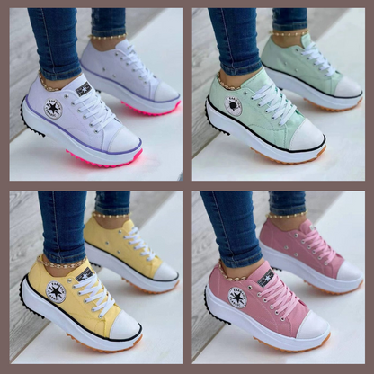 Damen Bequem Sneaker | Flat