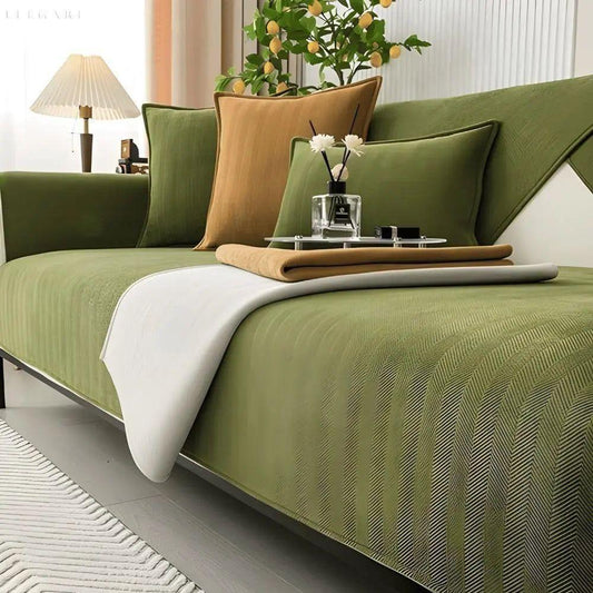 L-Form Sofaüberwurf – Rutschfester, weicher Couchschutz für Komfort und Stil