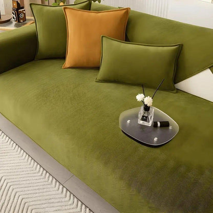 L-Form Sofaüberwurf – Rutschfester, weicher Couchschutz für Komfort und Stil