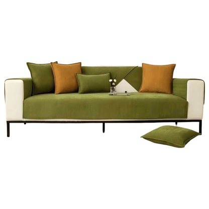 L-Form Sofaüberwurf – Rutschfester, weicher Couchschutz für Komfort und Stil
