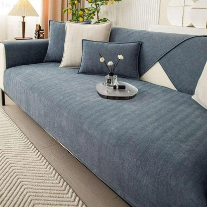 L-Form Sofaüberwurf – Rutschfester, weicher Couchschutz für Komfort und Stil