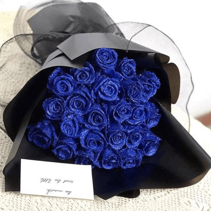 Ewige Glitzerrose für romantische Geschenke & Wohnkultur