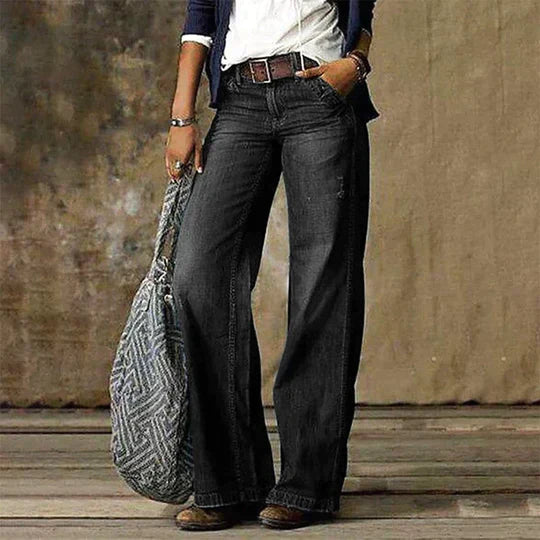 Damen Baggy Jeans | Lang