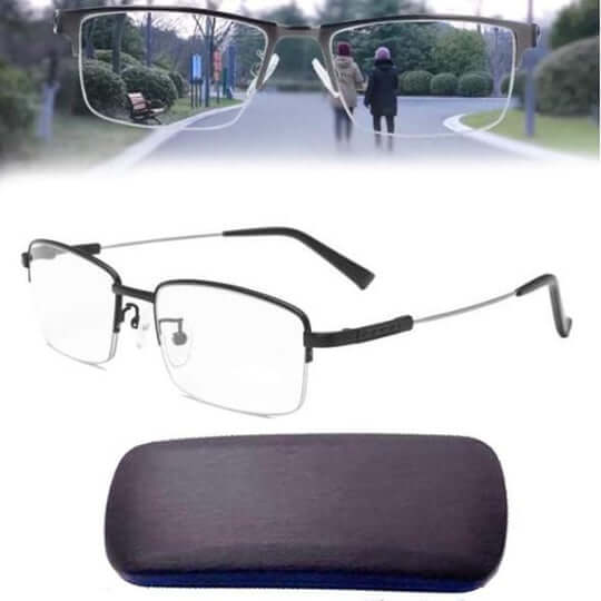Intelligente Gleitsichtbrille | Automatische Sichtanpassung & Blaulichtfilter