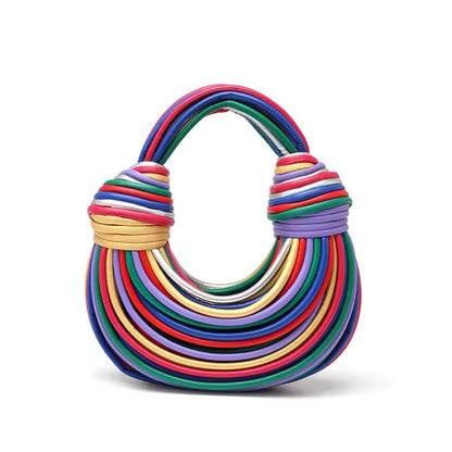 Women's Knotted Noodles Handbag | One Shoulder