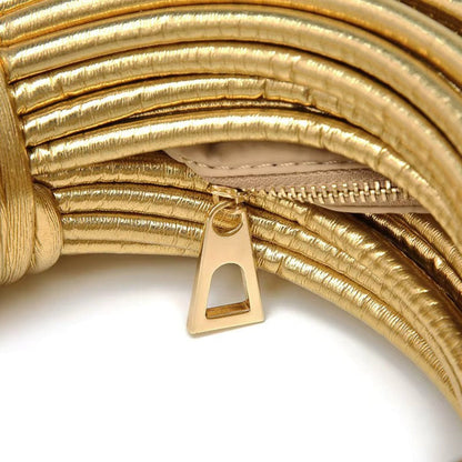 Women's Knotted Noodles Handbag | One Shoulder