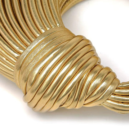 Women's Knotted Noodles Handbag | One Shoulder