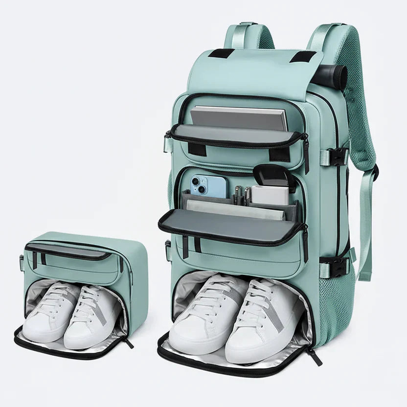 Großer Wasserdichter Reise-Rucksack mit USB-Anschluss