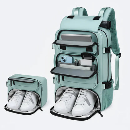 Großer Wasserdichter Reise-Rucksack mit USB-Anschluss