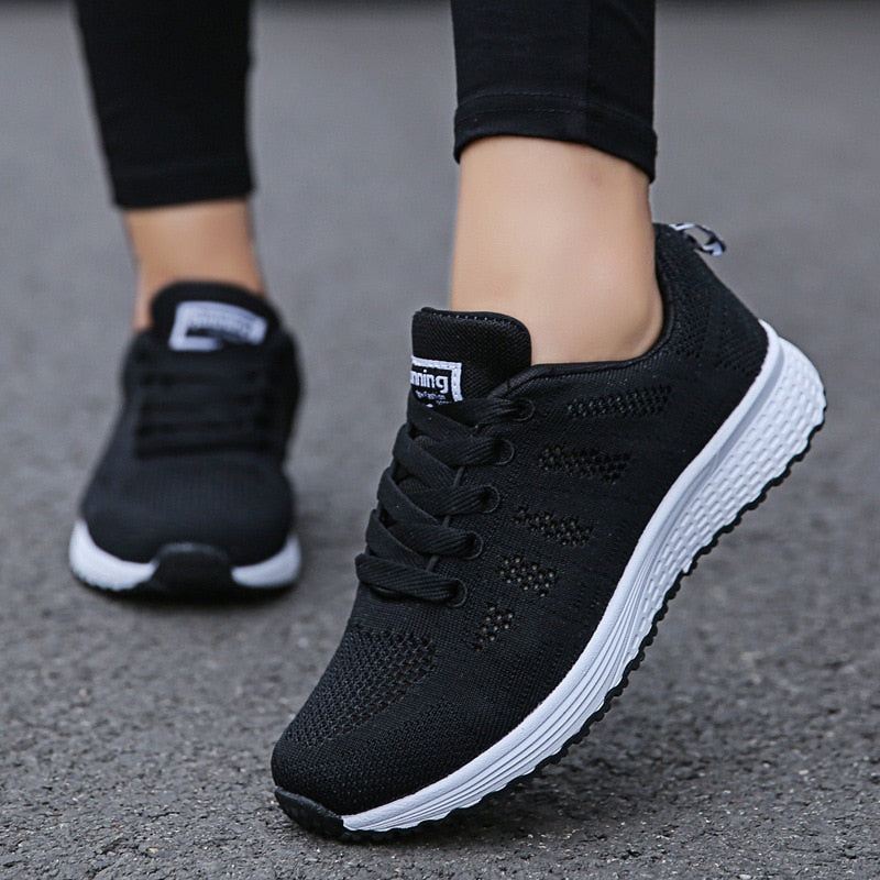 Damen Bequem Lauf Sneaker | Leicht