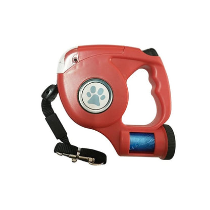 LED-Hundeleine mit integriertem Taschenlampe für sichere Spaziergänge