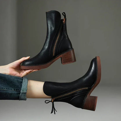 Damen Hohe Stiefeletten | Elegant