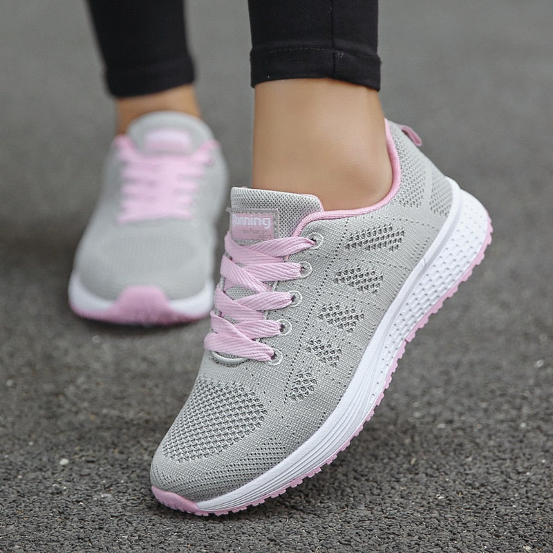 Damen Bequem Lauf Sneaker | Leicht