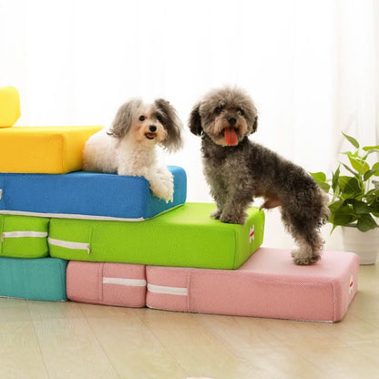 Premium Luxus Hundetreppe für sicheres Klettern auf Sofa & Bett
