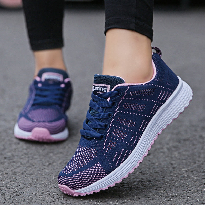 Damen Bequem Lauf Sneaker | Leicht
